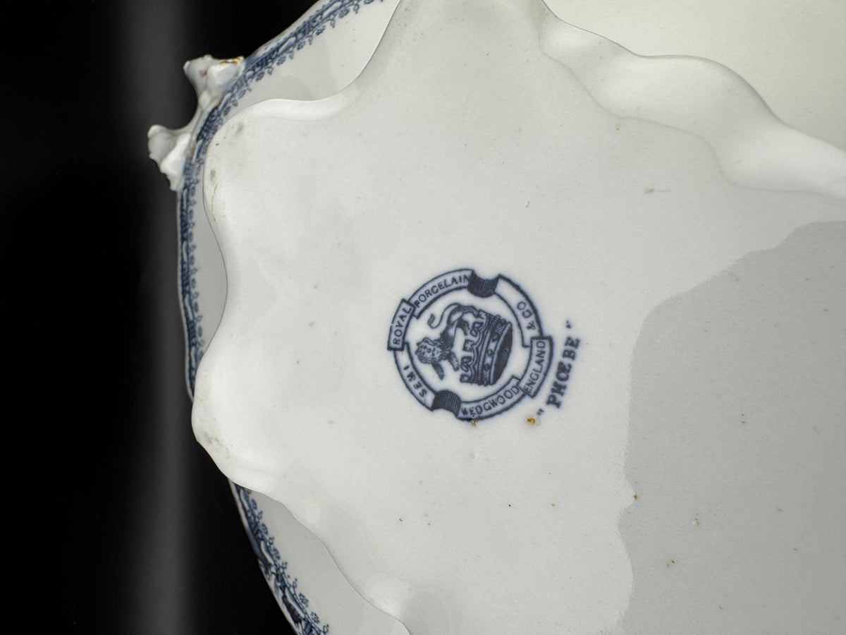 VTG Wedgewood Flow Blue Tureen - Image 8