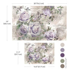 Double Delight Decoupage Fiber Paper Set – Soft Veil - Image 1