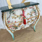 Double Delight Decoupage Fiber Paper Set - Jardin Fleuri - Image 2