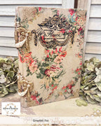 Double Delight Decoupage Fiber Paper Set - Jardin Fleuri - Image 3