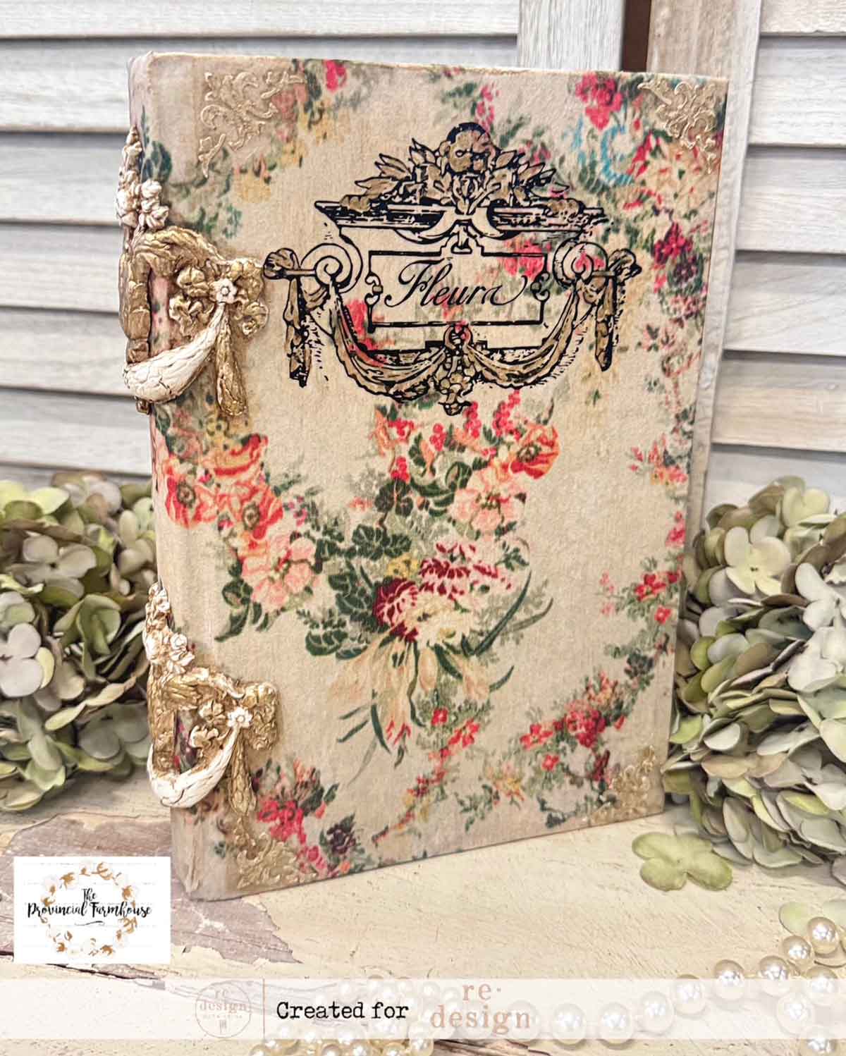 Double Delight Decoupage Fiber Paper Set - Jardin Fleuri - Image 3