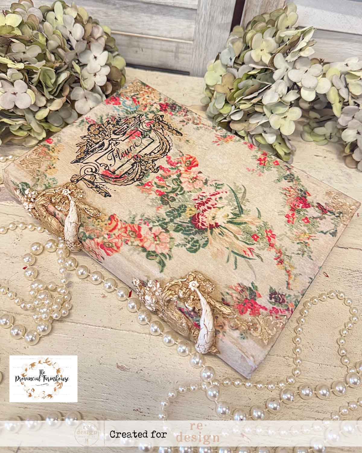 Double Delight Decoupage Fiber Paper Set - Jardin Fleuri - Image 4