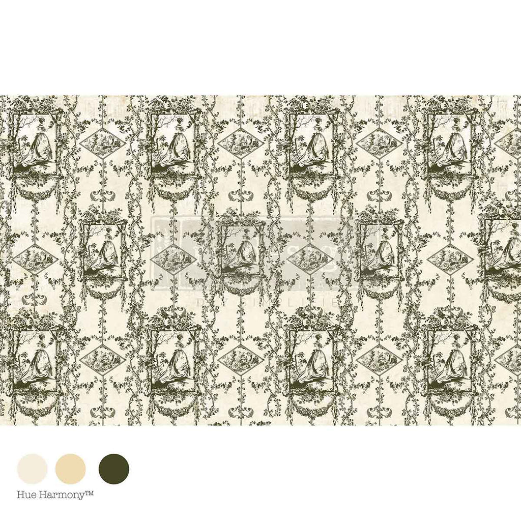 Decoupage Decor Tissue Paper Kacha – Chasing Petals - Image 1