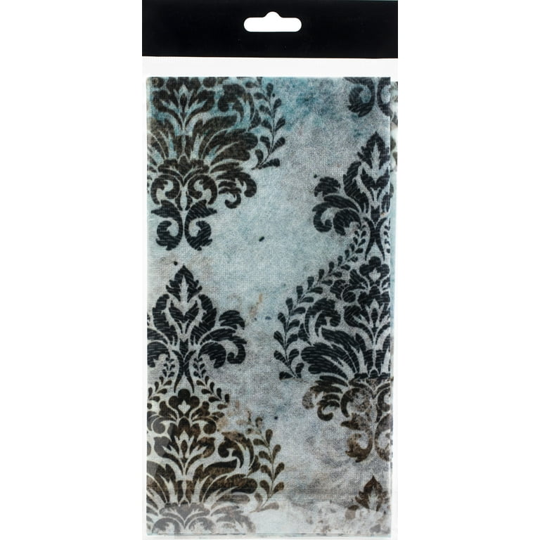 Decoupage Decor Tissue Paper 19 X30 -Cobalt Flourish - Image 4