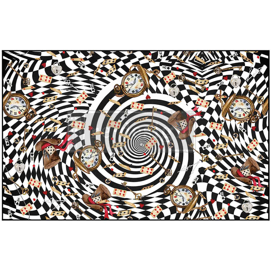 Decoupage Decor Tissue Paper – Tea Party Whirlwind - Image 1