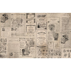 Decoupage Decor Tissue Paper – Newsprint - Image 1
