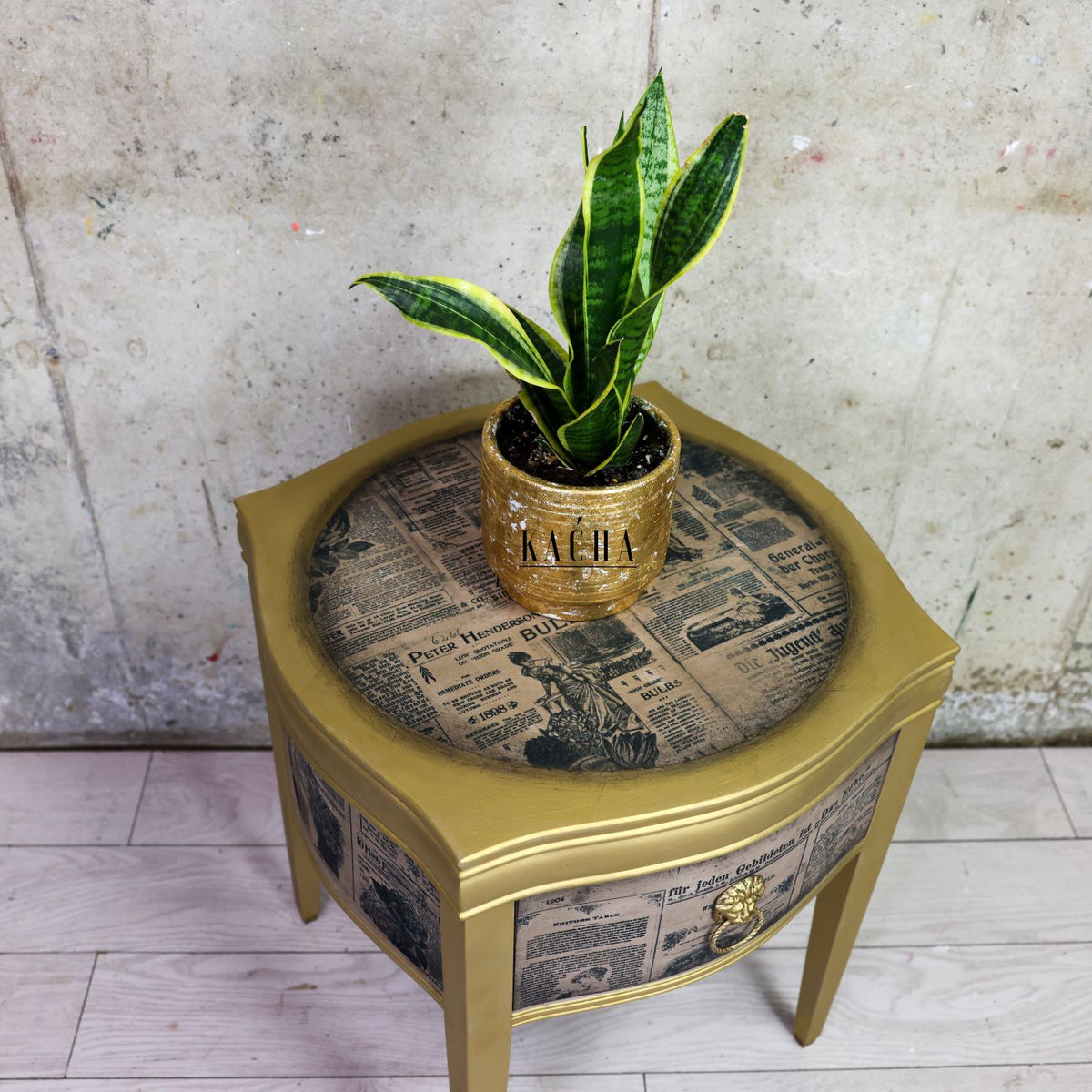 Decoupage Decor Tissue Paper – Newsprint - Image 5