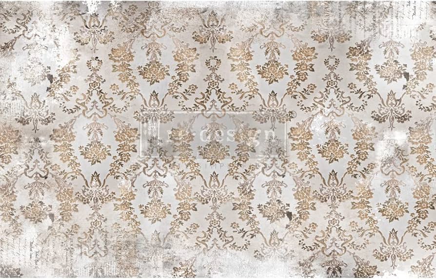 Decoupage Decor Tissue Paper 19 X30 -Skull Chinoiserie - Image 8