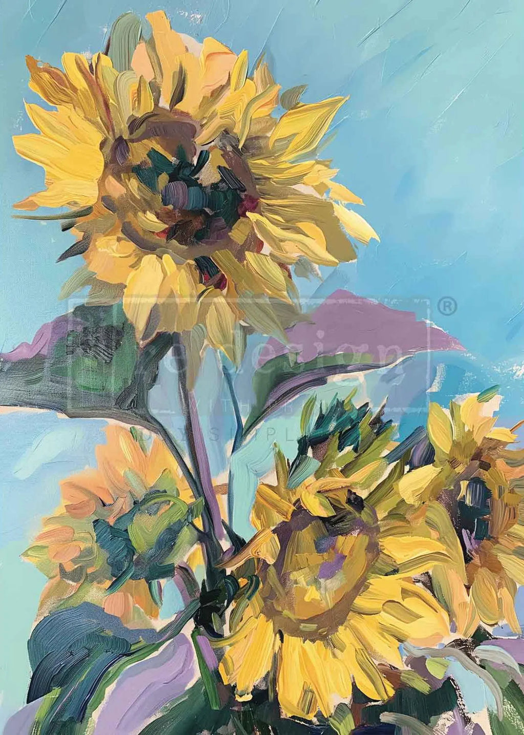 A1 Decoupage Fiber SUNSHINE EMBRACE - Image 1