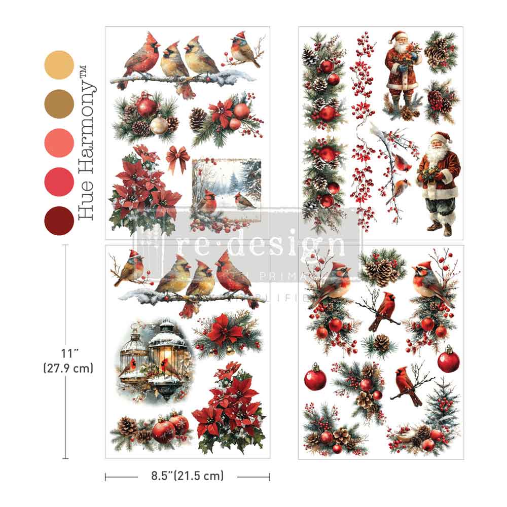 Middy Plus Transfers® - Feathered Noel - Image 1