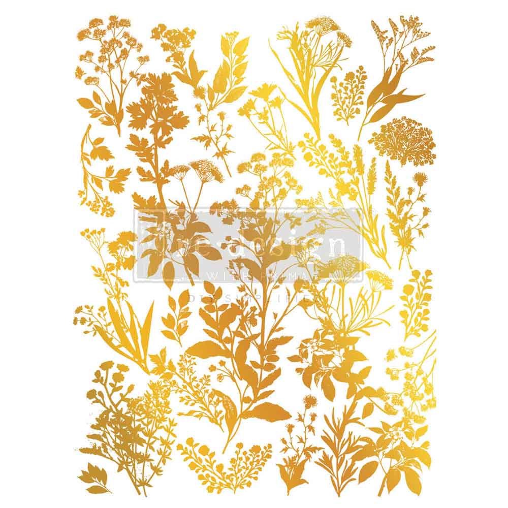 Decor Transfers® Gold Foil - Luxe Foliage - Image 1