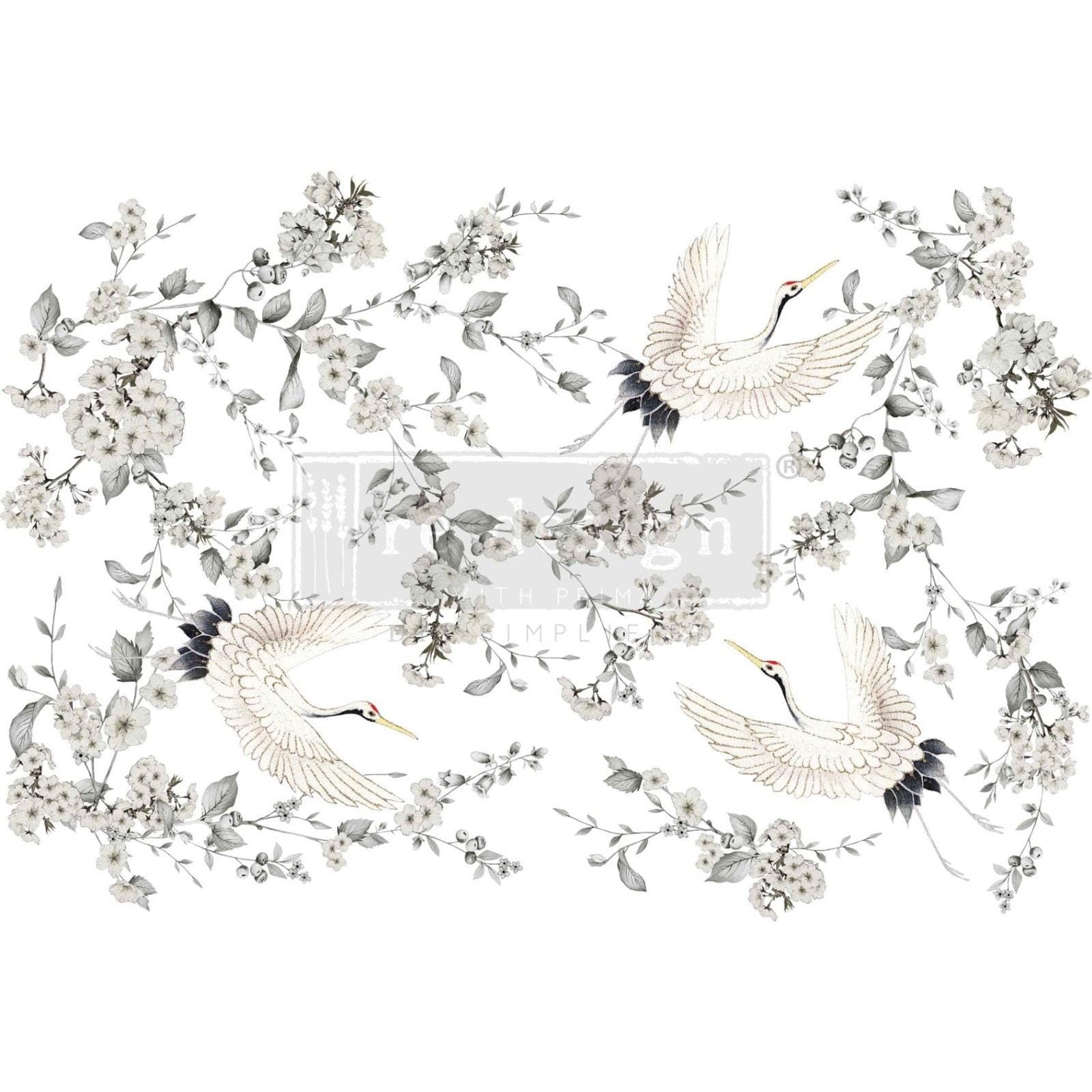 Decor Transfers® - Silver Wings - Image 1