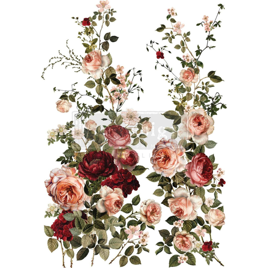 Decor Transfers® - Scarlet Embrace - Image 1