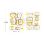 H2O Transfers Gold - Fleur De Minuit - Image 1
