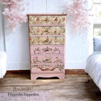 Double Delight Decoupage Fiber Paper Set – Blushing Bloom - Image 5