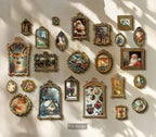 re·design with prima Vintage Style Christmas Postcards Set of 9 - Image 3
