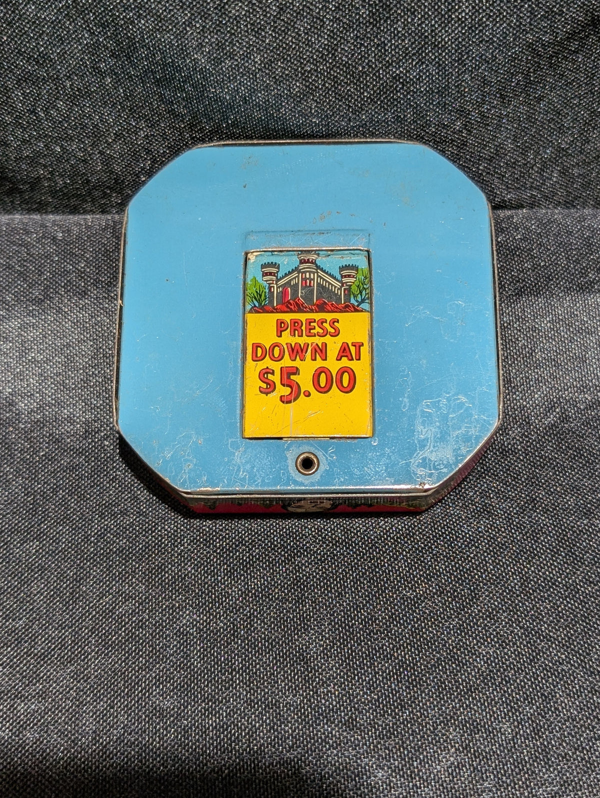 King Features Syndicate 1954 Vintage Tin Coin Bank Colorful Lithograph - Image 2