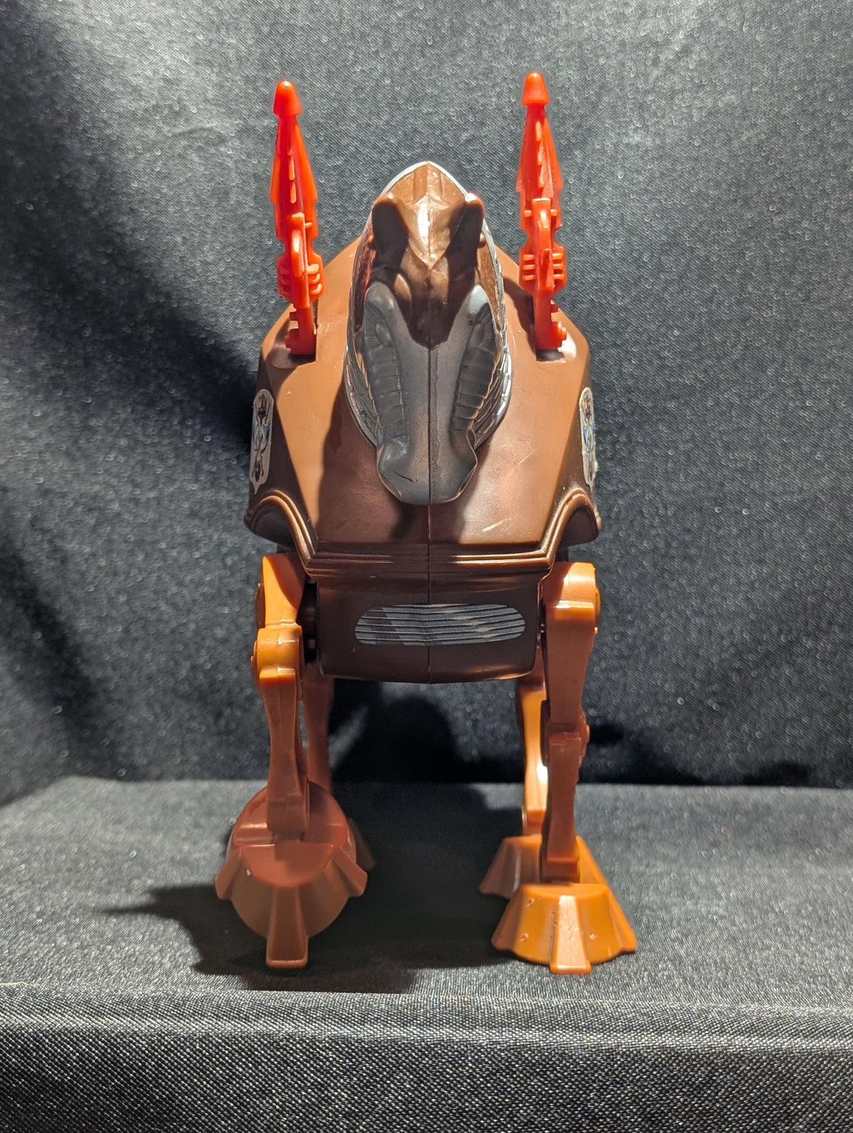Mattel Battle Cat 1983 Action Figure Brown Plastic Toy Horse - Image 3