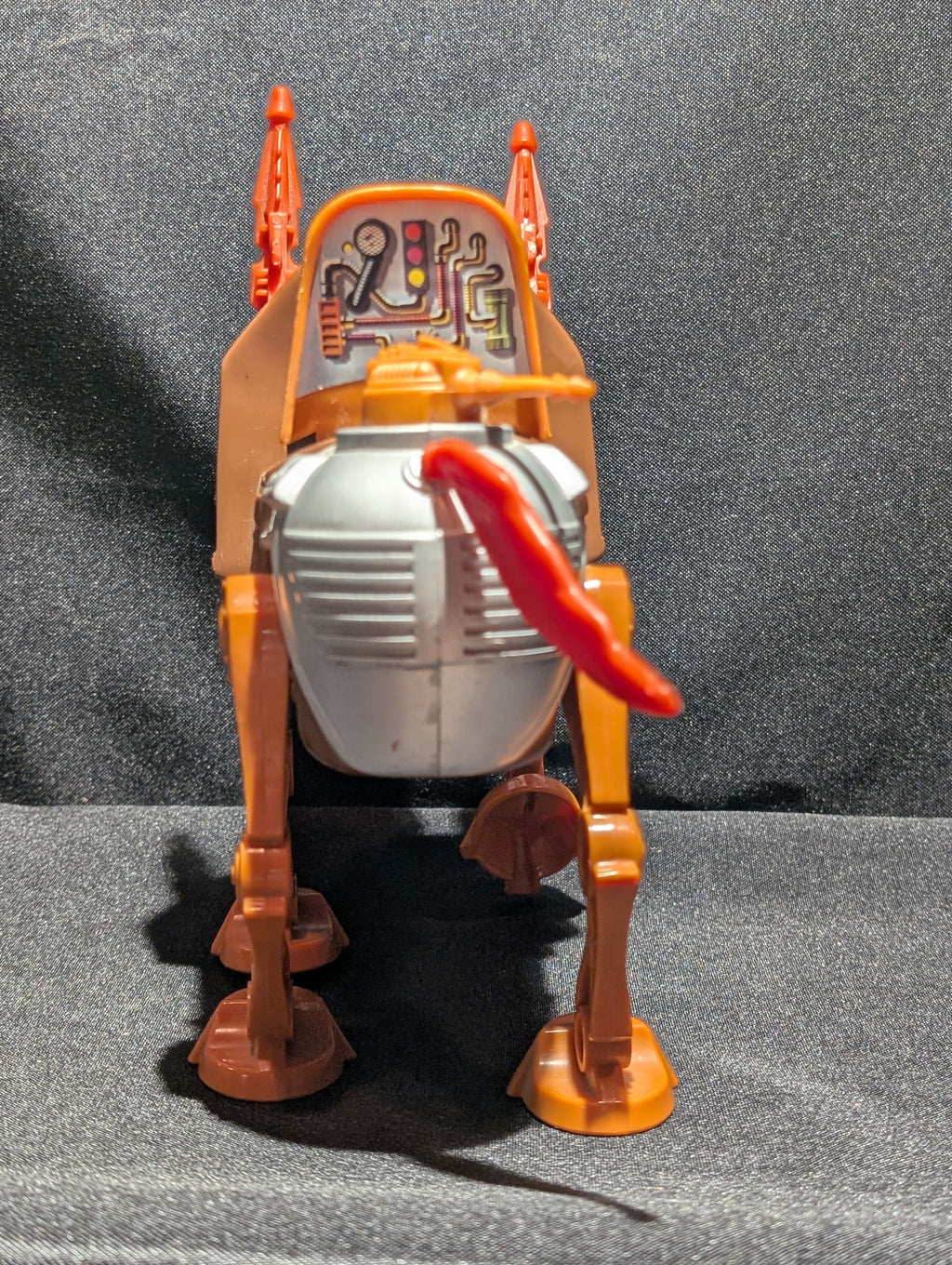 Mattel Battle Cat 1983 Action Figure Brown Plastic Toy Horse - Image 4