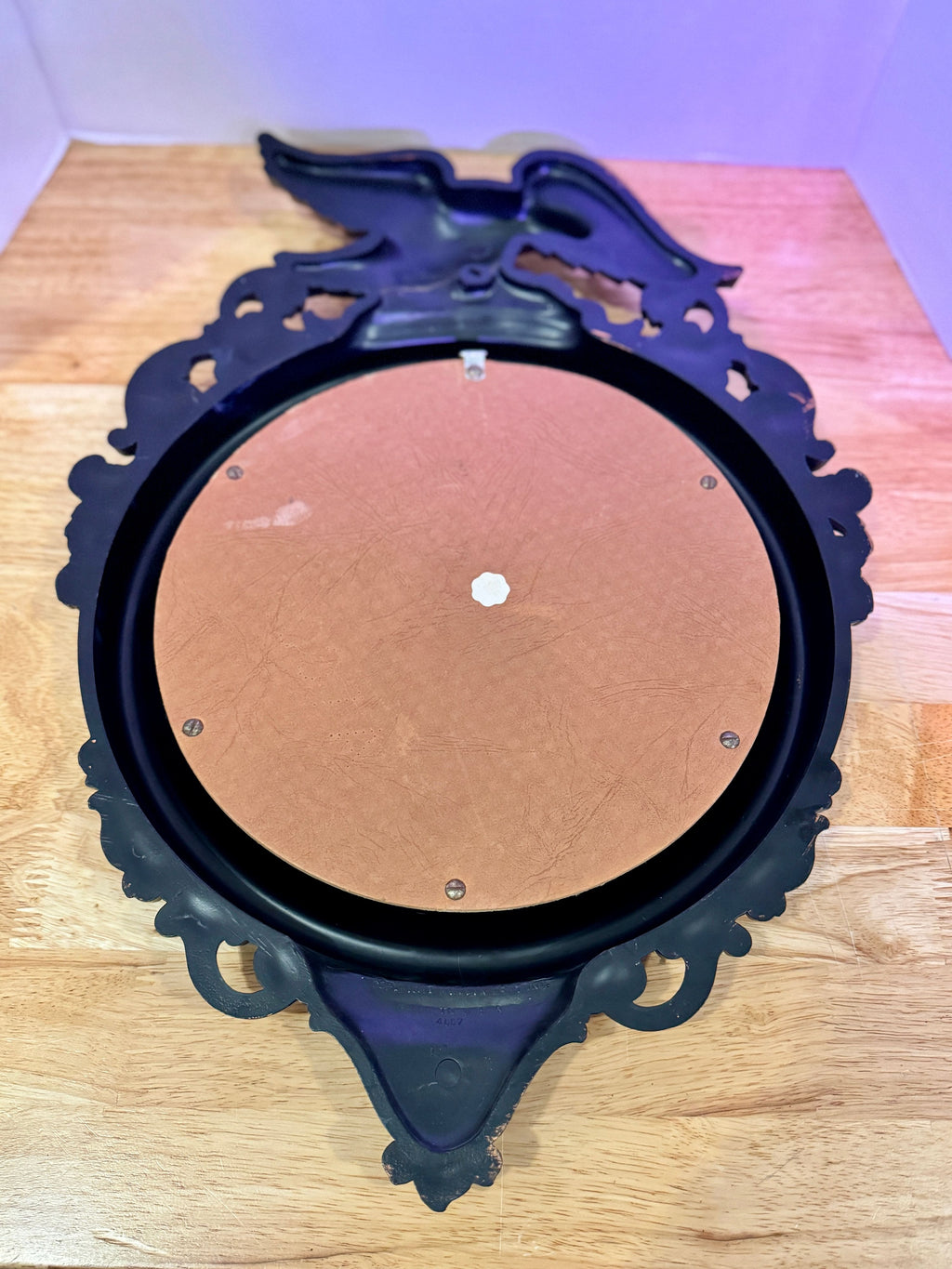 Federal Eagle Porthole Mirror Copyright MCMLIX Dart Ind. Coppercraft Guild 4007 - Image 6