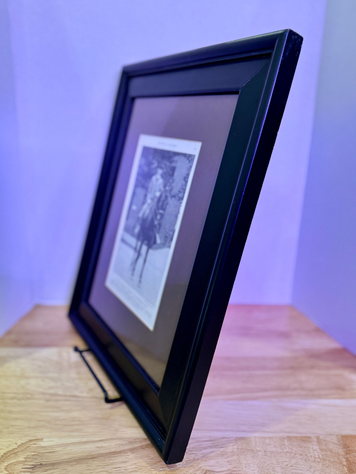 Framed Print "Calvin Coolidge on 'General' a Standard-Bred Mount" - Image 6