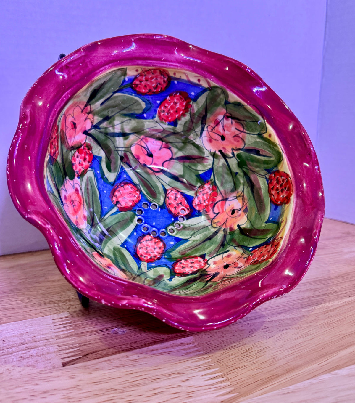 Ceramic Berry Bowl - Image 2