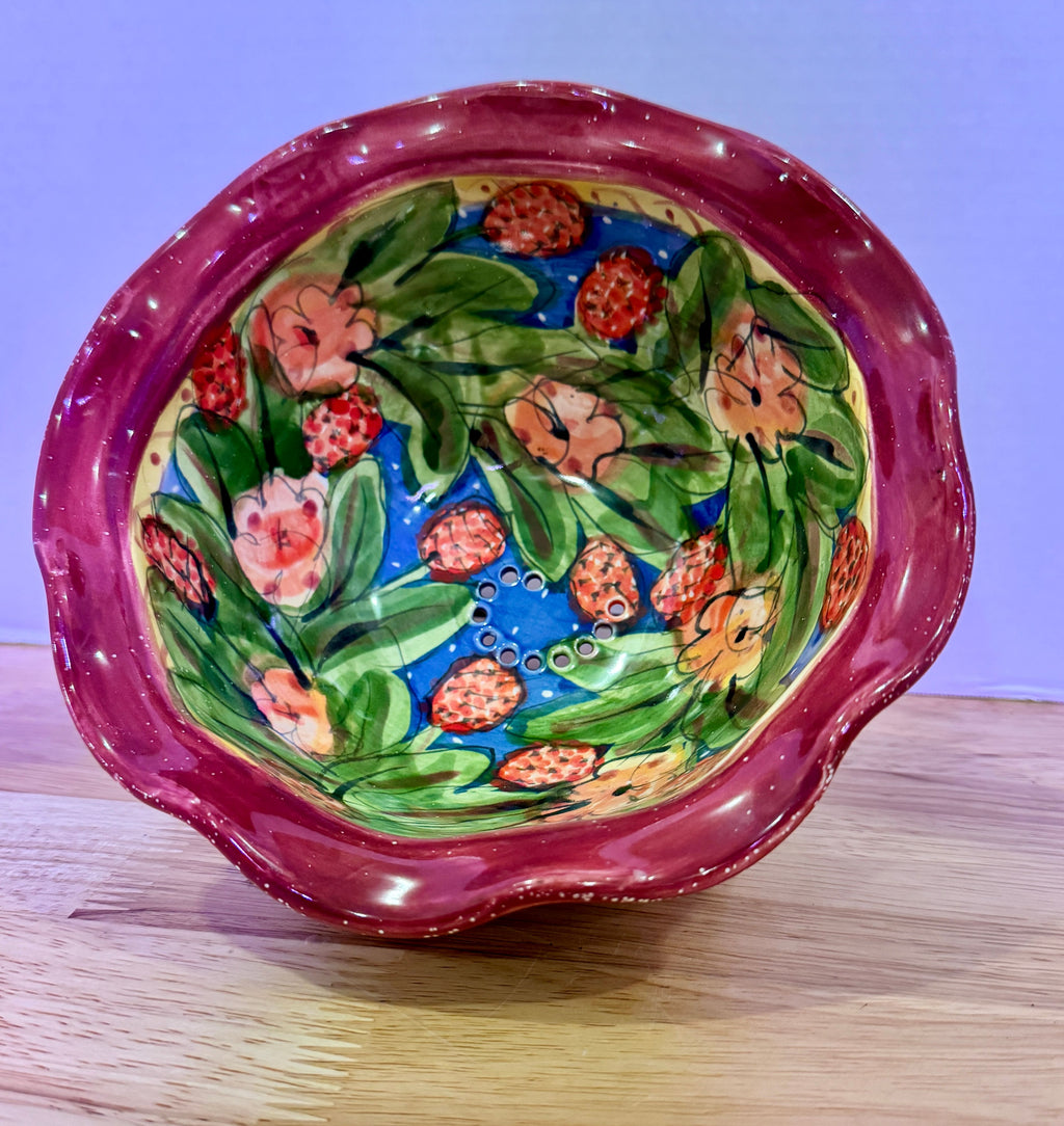 Ceramic Berry Bowl - Image 1