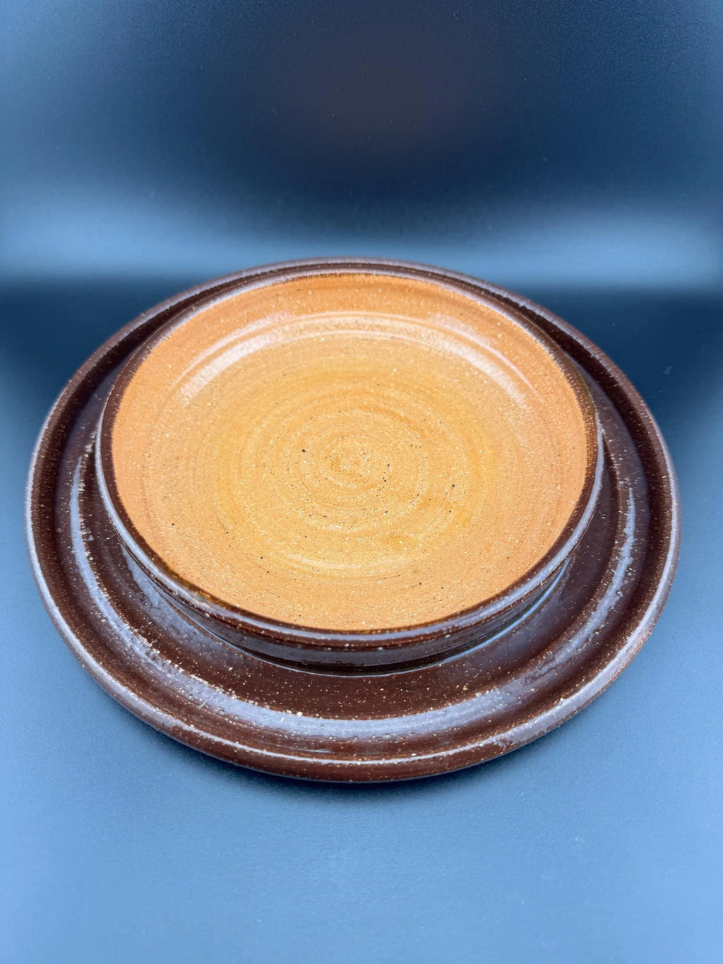Glazed Pottery, Domed Butter Dish