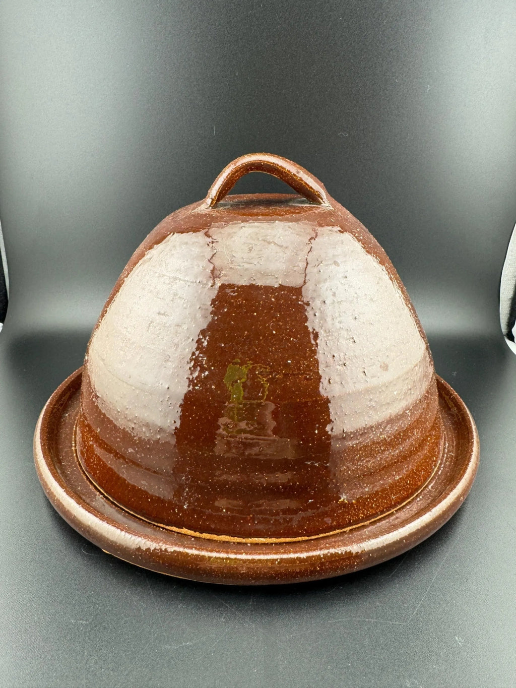Glazed Pottery, Domed Butter Dish