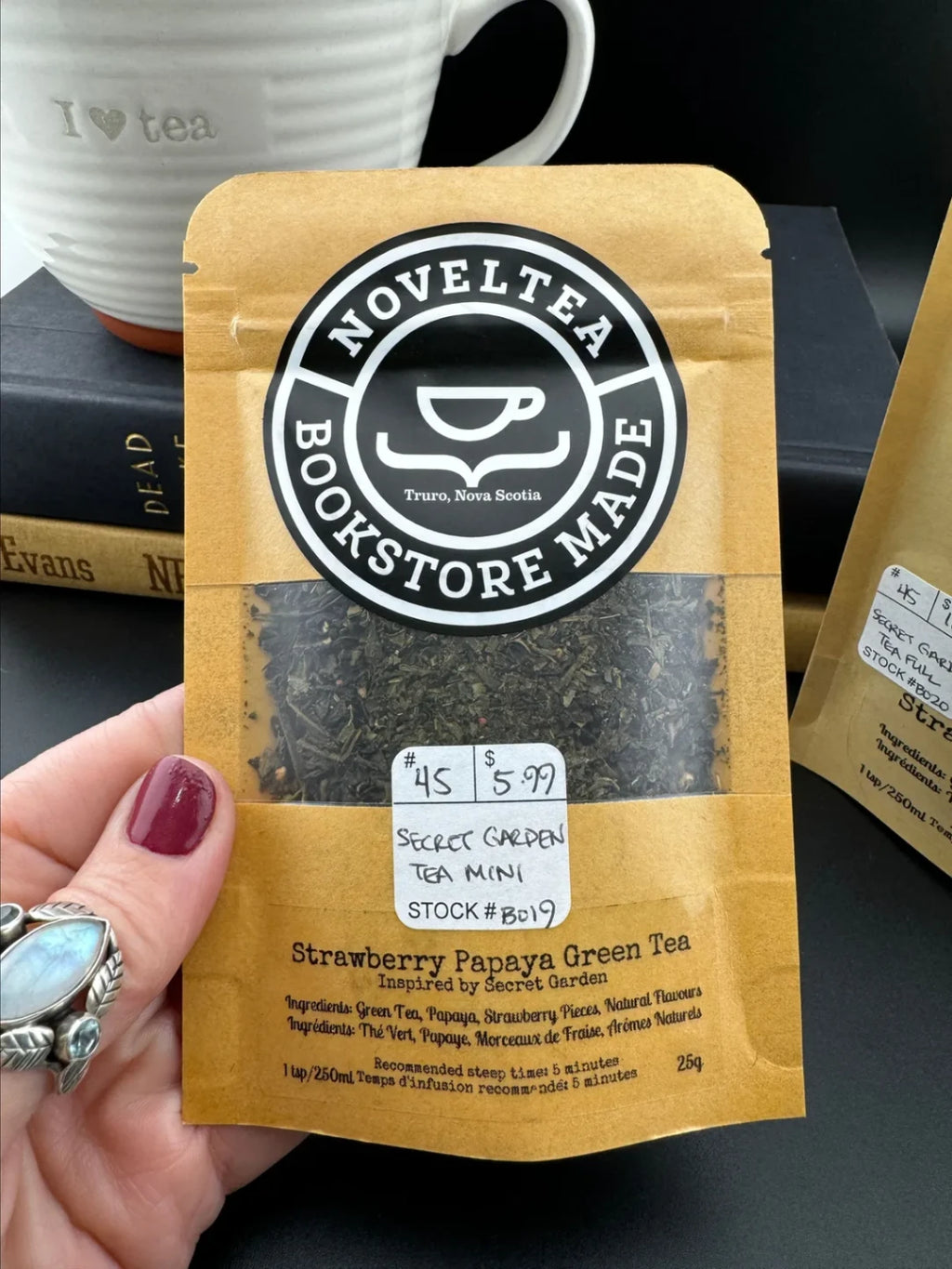 Secret Garden Strawberry Papaya Green Tea