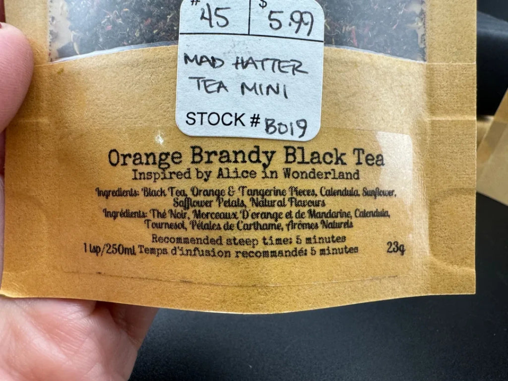 Mad Hatters Tea Party Orange Brandy Black Tea