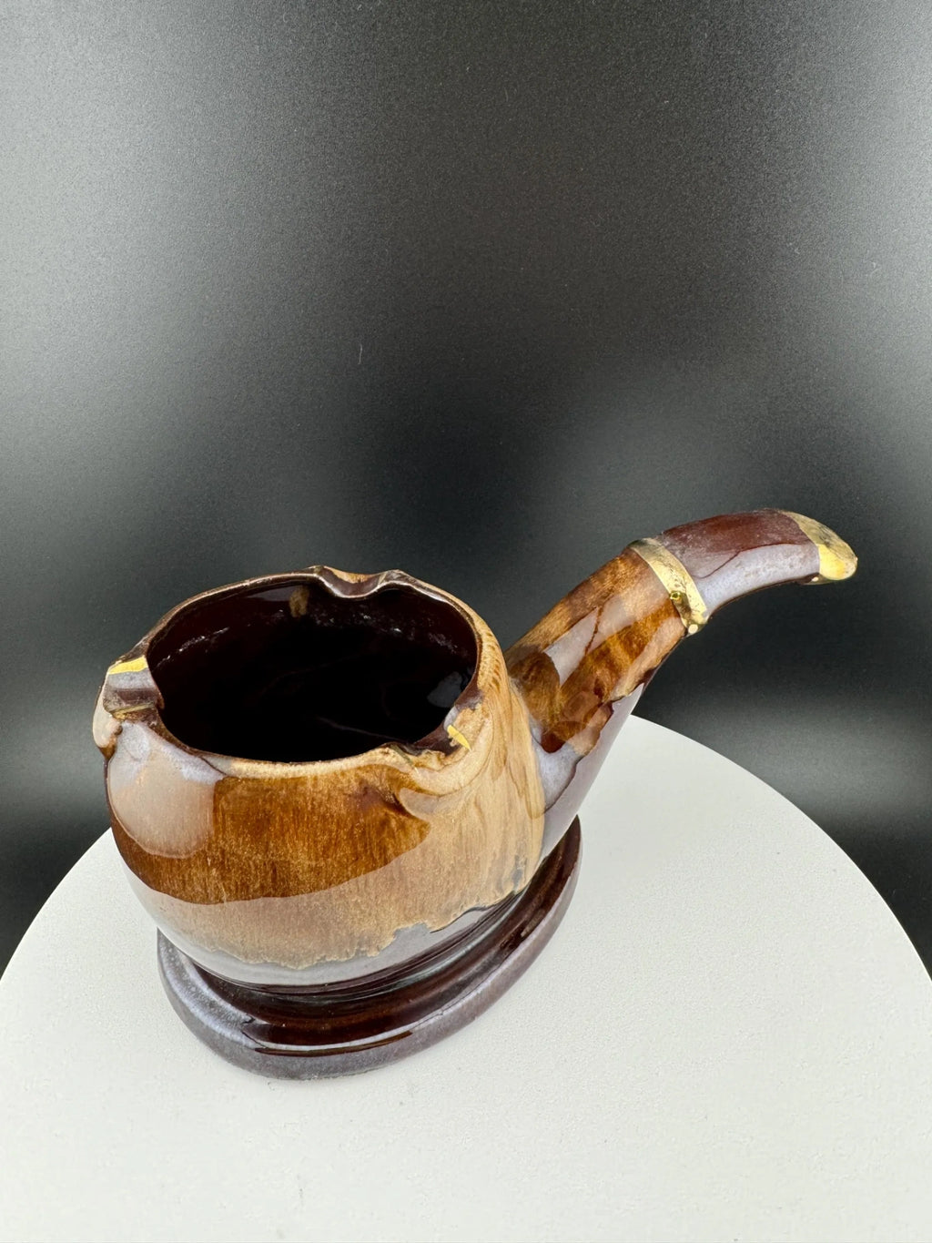 Vintage Napcoware Ceramic Pipe Ashtray