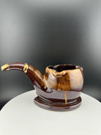 Vintage Napcoware Ceramic Pipe Ashtray