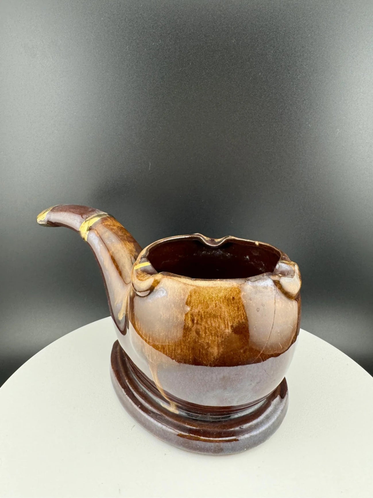 Vintage Napcoware Ceramic Pipe Ashtray
