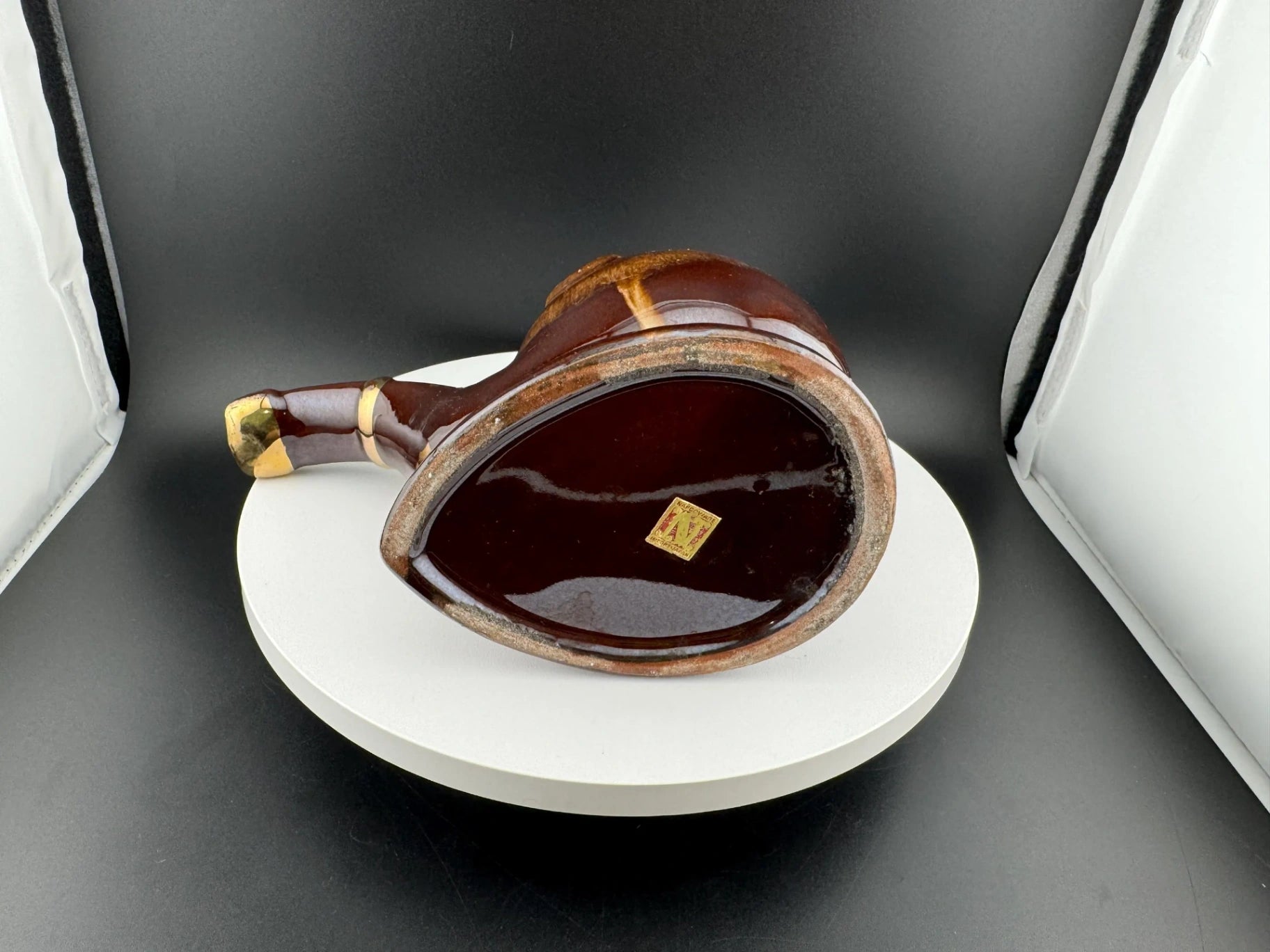 Vintage Napcoware Ceramic Pipe Ashtray
