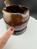 Vintage Napcoware Ceramic Pipe Ashtray