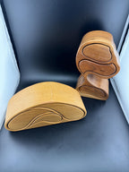 Vintage Wood Bandsaw Jewelry Box