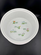 Vintage Anchor Hocking Floret Souffle Dish