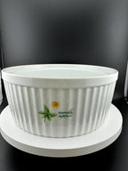 Vintage Anchor Hocking Floret Souffle Dish