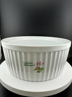 Vintage Anchor Hocking Floret Souffle Dish