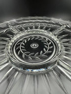 Vintage Indiana Glass Laurel Leaf Pattern 4 Part Relish Tray