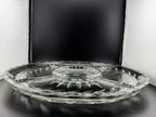 Vintage Indiana Glass Laurel Leaf Pattern 4 Part Relish Tray