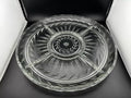 Vintage Indiana Glass Laurel Leaf Pattern 4 Part Relish Tray