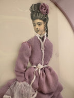 Victorian Woman Diorama - Lavender