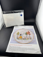 New Little Girl with Bird Embroidery Kit - Cx0187