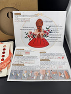 New Redhead in a Red Dress Embroidery Kit