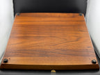 Mid Century Teak Cheese Tray by Georges Briard