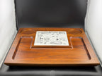 Mid Century Teak Cheese Tray by Georges Briard