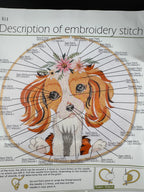 New Dog Embroidery Kit - Cavalier King Charles - No. 814