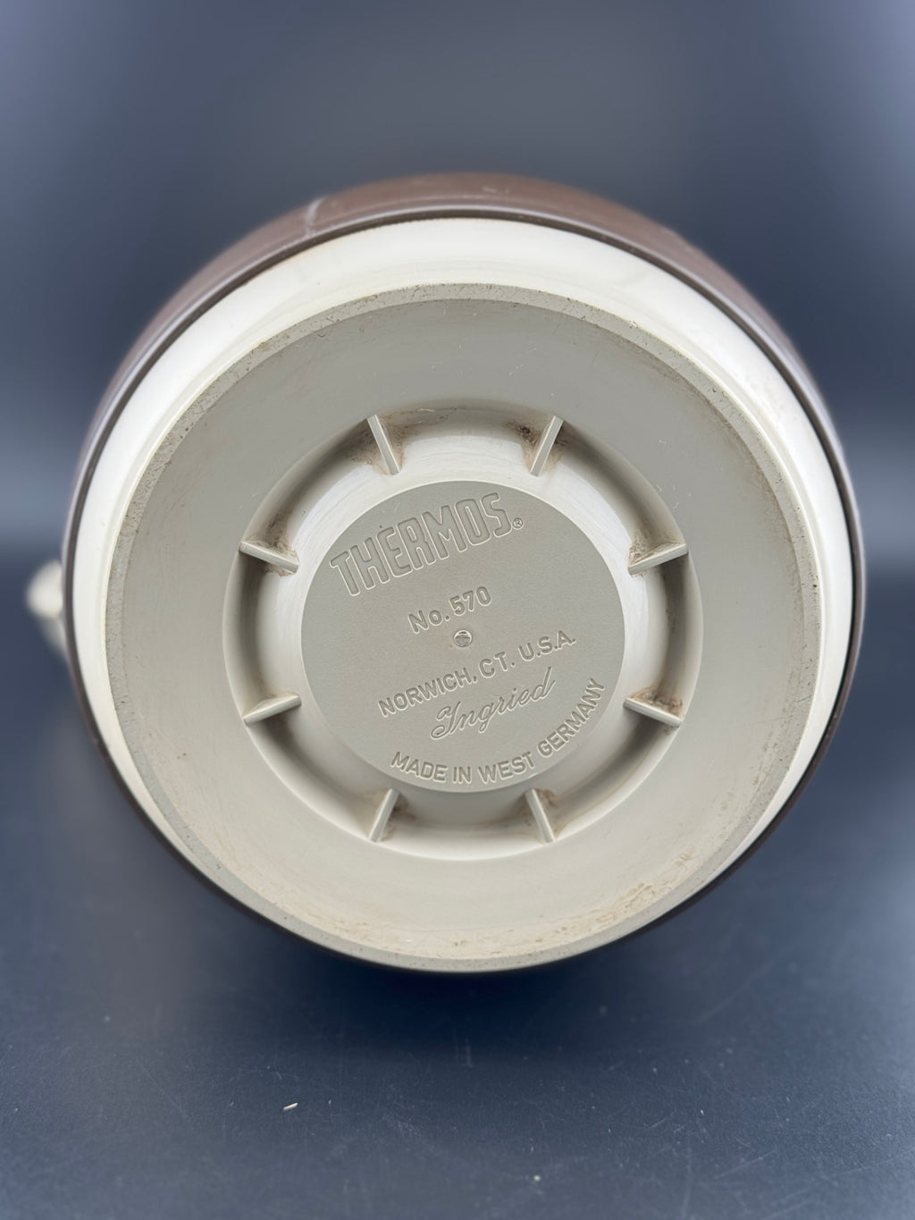 Vintage Thermos No. 570 Ingried - Beige & Brown